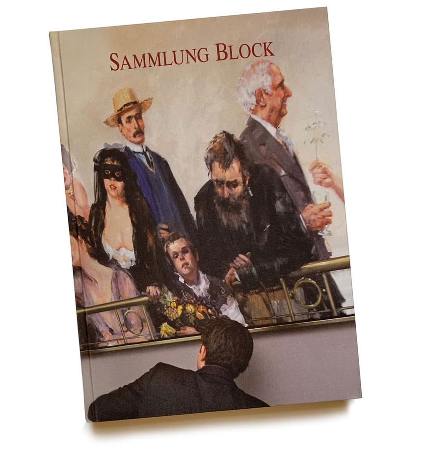 Cover vom Kunstbuch Sammlung Block